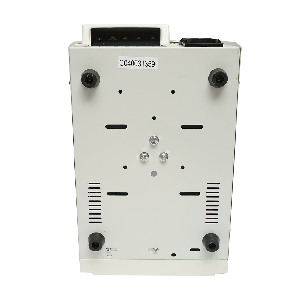 Stabilizzatore di tensione automatico 10000VA con relè monofase, 2 prese schuko 230V, display LCD Breckner Germany - immagine 6