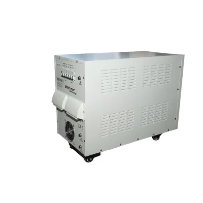 Stabilizzatore di tensione automatico 20KVA, 16KW trifase con servomotore Breckner Germany - immagine 3