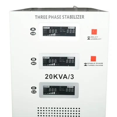 Stabilizzatore di tensione automatico 20KVA, 16KW trifase con servomotore Breckner Germany - immagine 4