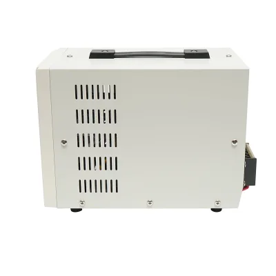 Stabilizzatore di tensione automatico 3000VA con relè monofase, 2 prese schuko 230V, display LCD Breckner Germany - immagine 3