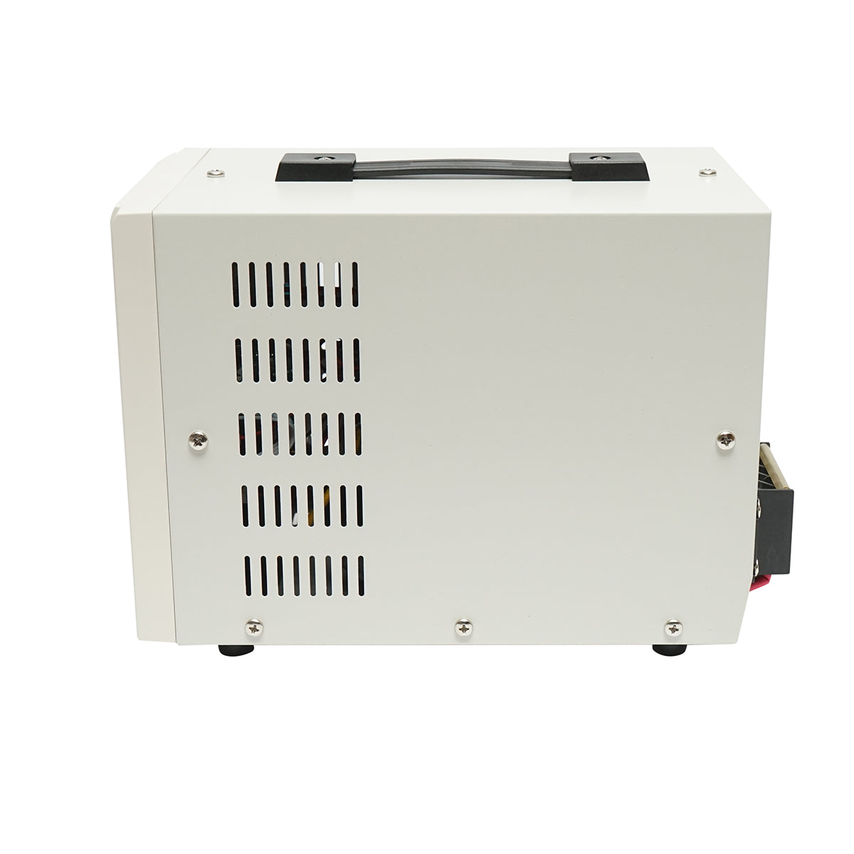 Stabilizzatore di tensione automatico 3000VA con relè monofase, 2 prese schuko 230V, display LCD Breckner Germany - immagine 3