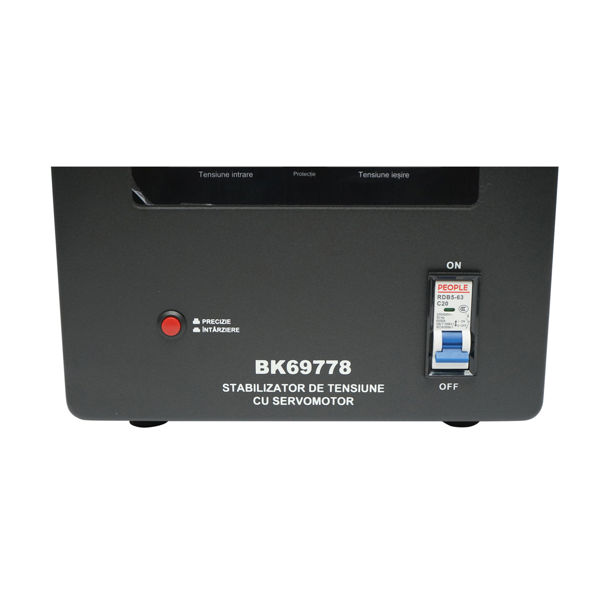 Stabilizzatore di tensione automatico 3000VA monofase con servomotore Breckner Germany - immagine 5