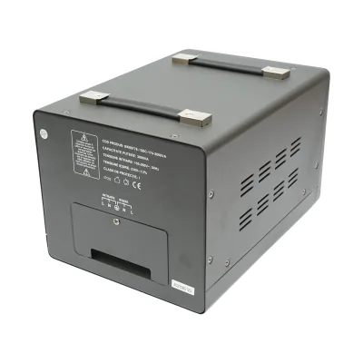 Stabilizzatore di tensione automatico 3000VA monofase con servomotore Breckner Germany - immagine 2