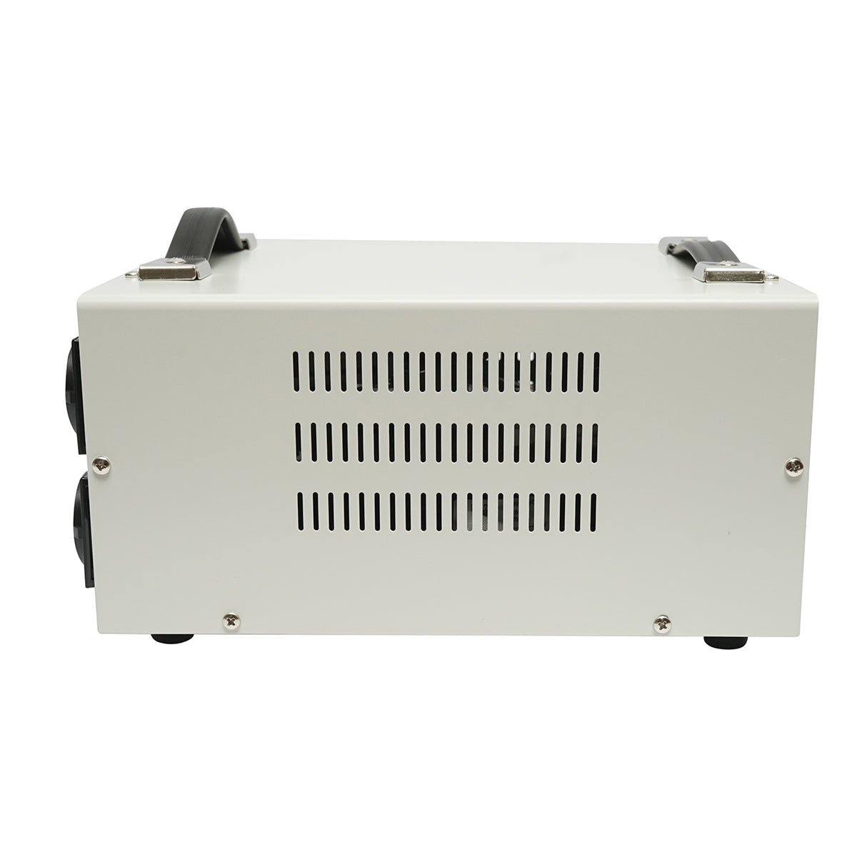 Stabilizzatore di tensione automatico 5200VA con servomotore monofase, 2 prese schuko 230V, display LCD Breckner Germany - immagine 4