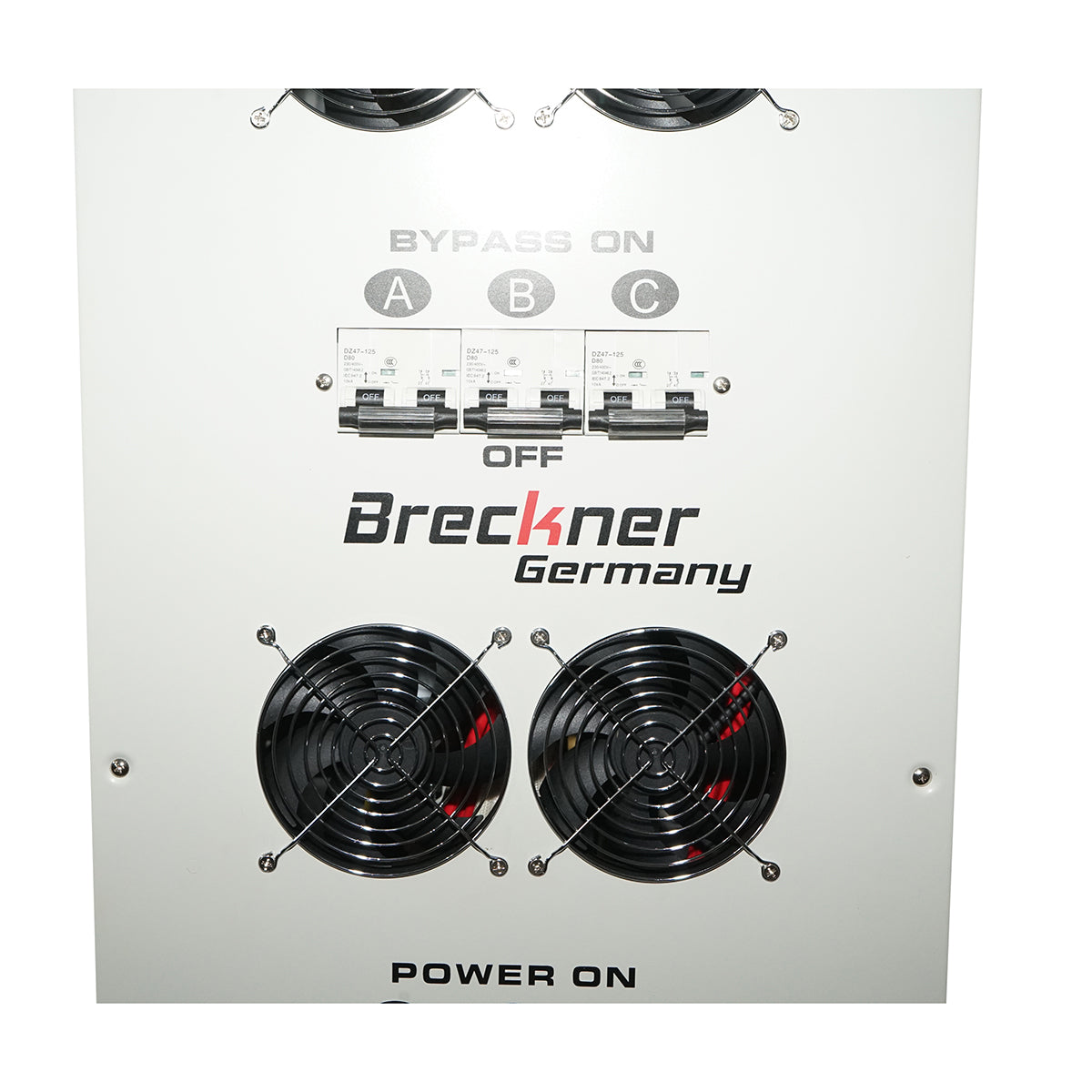 Stabilizzatore di tensione automatico 82KVA, 64KW trifase con servomotore Breckner Germany - immagine 6