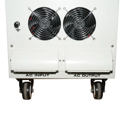 Stabilizzatore di tensione automatico 82KVA, 64KW trifase con servomotore Breckner Germany - immagine 5