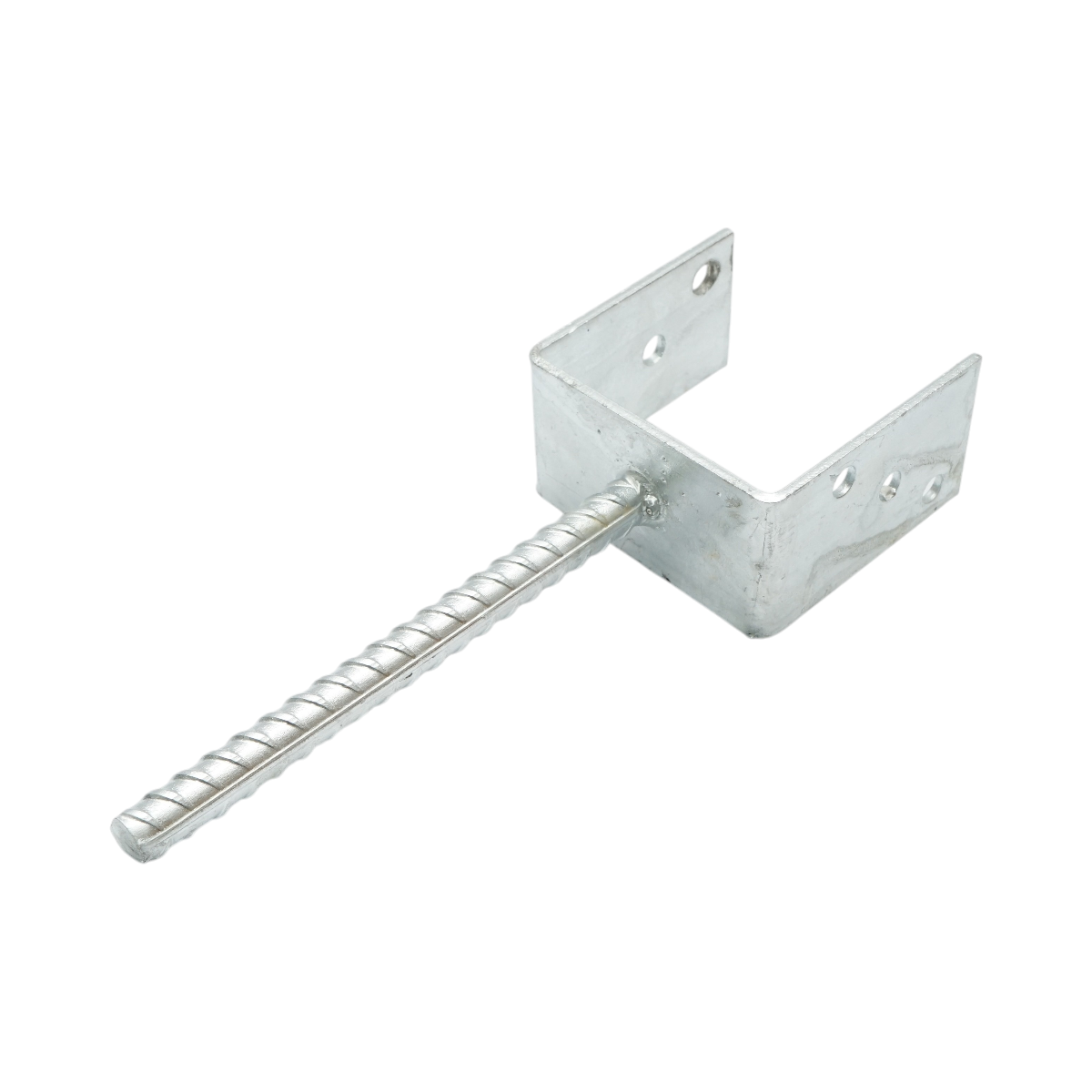 Staffa di appoggio con perno 101x60x102mm