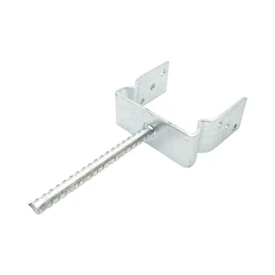 Staffa di appoggio con perno 141 × 60 × 125 mm