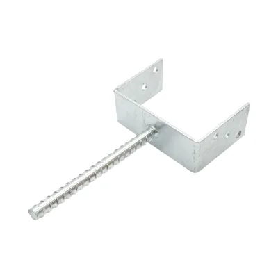 Staffa di appoggio con perno 151 × 60 × 125 mm