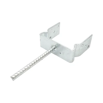 Staffa di appoggio con perno 151 × 60 × 125 mm