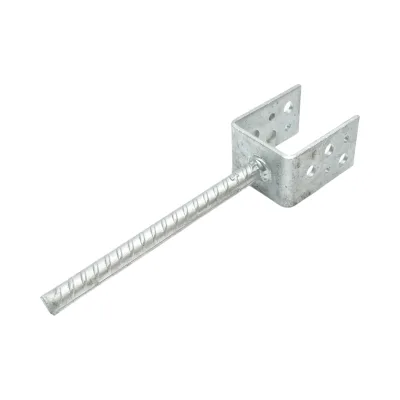 Staffa di appoggio con perno 61 × 50 × 80 mm