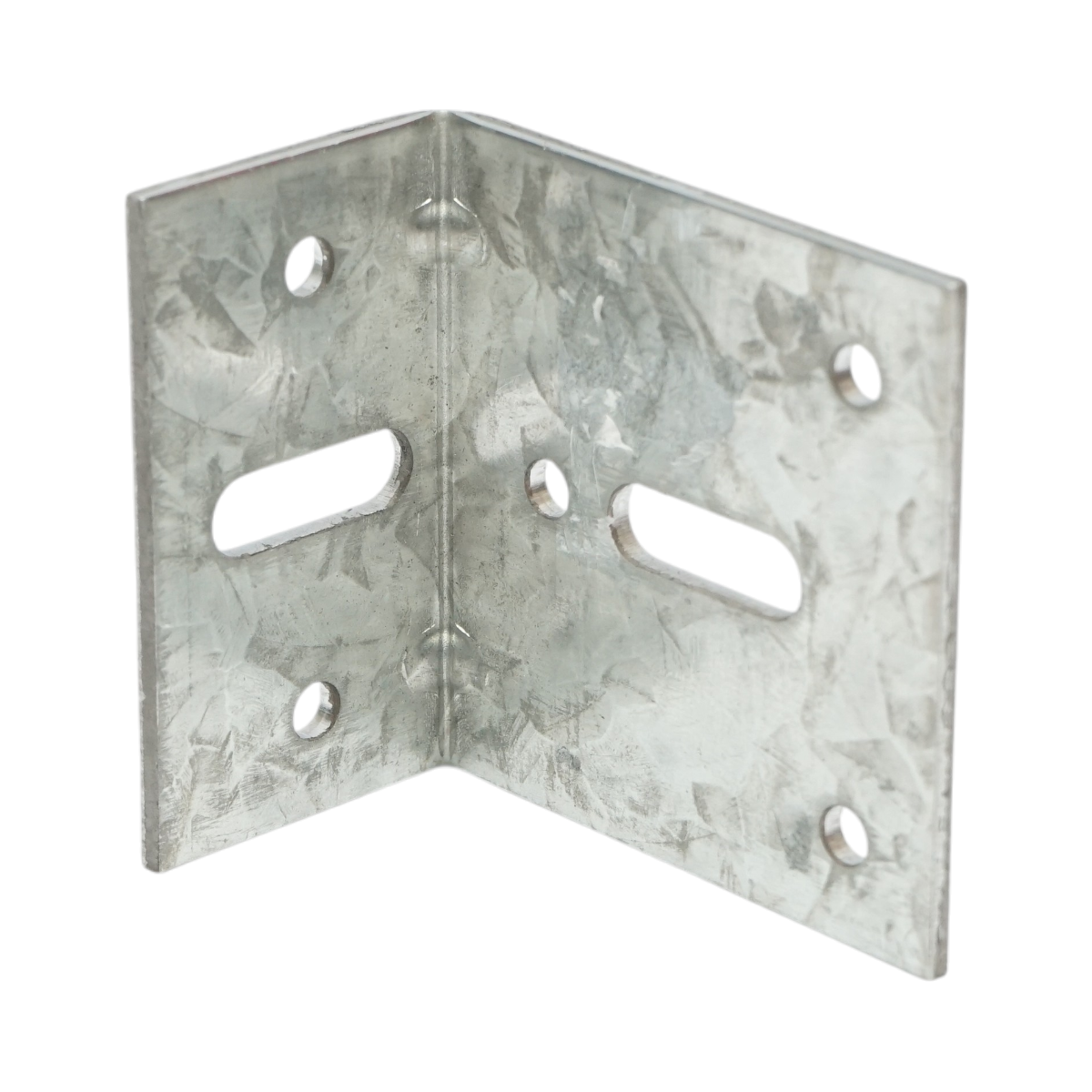 Staffa di giunzione regolabile – 60 × 35 × 60 mm, spessore 2,5 mm, acciaio zincato - immagine 2