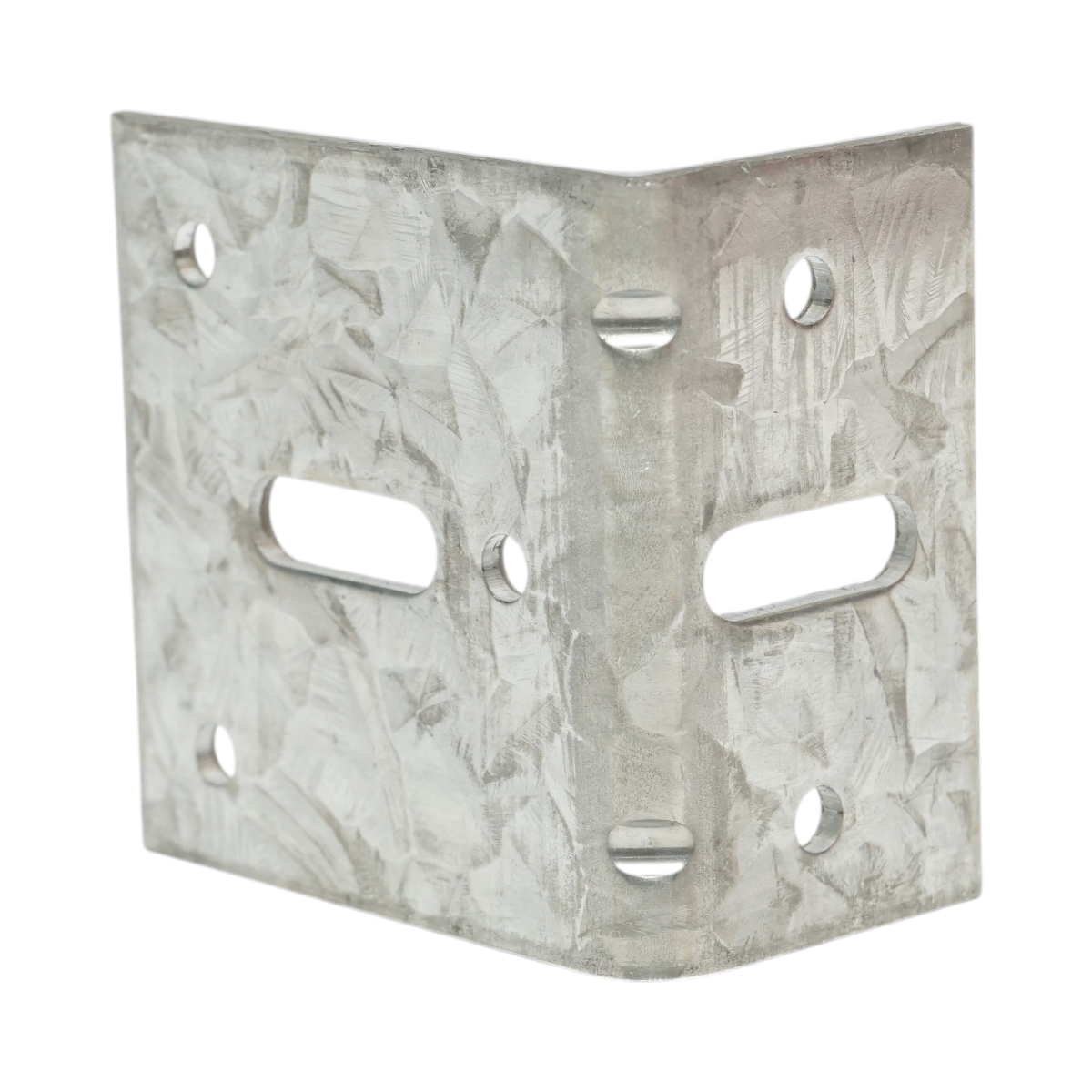 Staffa di giunzione regolabile – 60 × 35 × 60 mm, spessore 2,5 mm, acciaio zincato - immagine 3