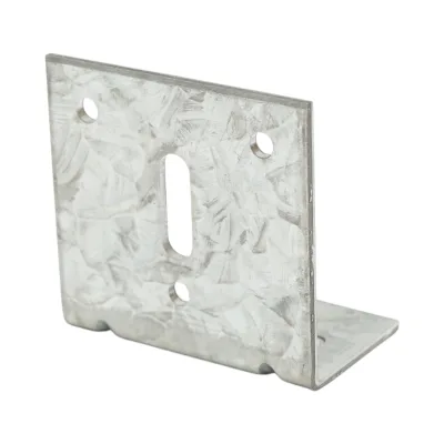 Staffa di giunzione regolabile – 60 × 35 × 60 mm, spessore 2,5 mm, acciaio zincato - immagine 4