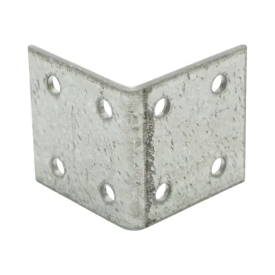 Staffa di giunzione – 40 × 40 × 40 mm, spessore 2 mm, acciaio zincato - immagine 3