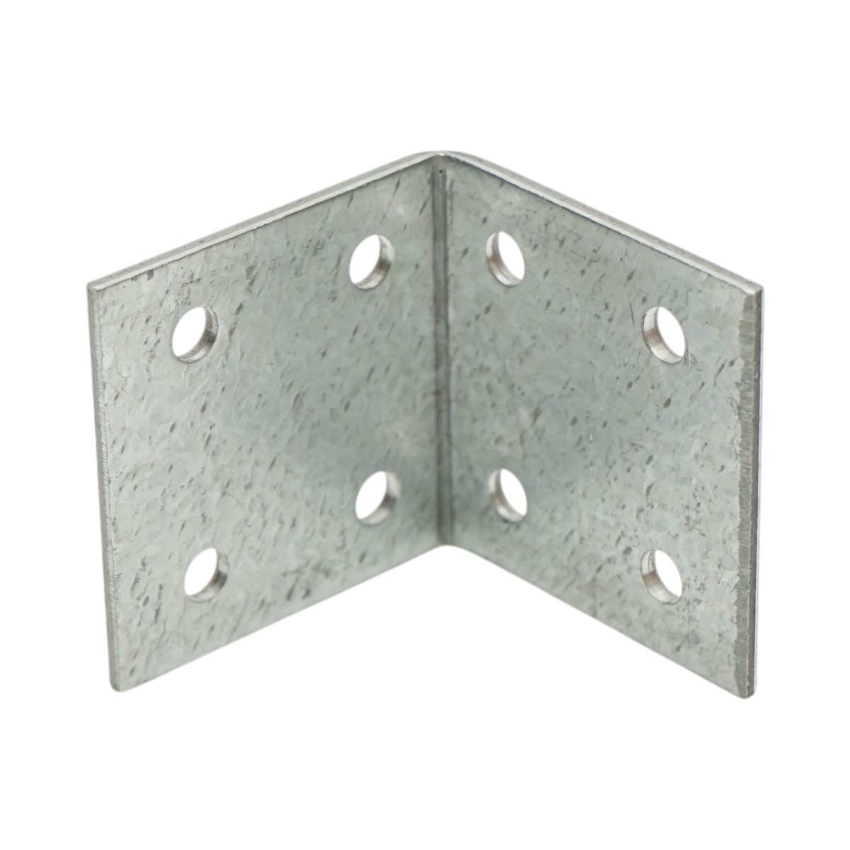 Staffa di giunzione – 40 × 40 × 40 mm, spessore 2 mm, acciaio zincato - immagine 2