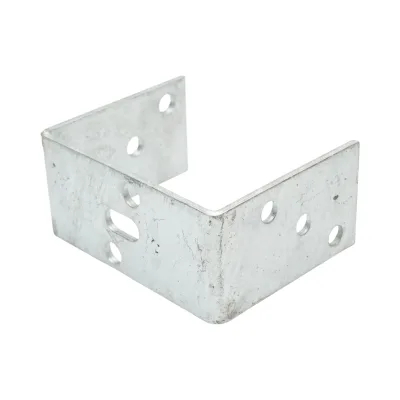 Staffa di supporto 121×60×102 mm, spessore 4 mm, acciaio zincato. - immagine 4