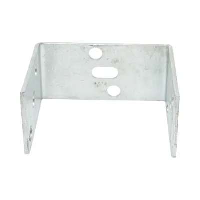 Staffa di supporto 121×60×102 mm, spessore 4 mm, acciaio zincato. - immagine 3