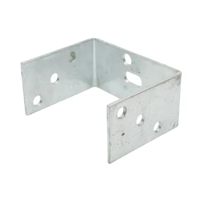 Staffa di supporto 121×60×102 mm, spessore 4 mm, acciaio zincato. - immagine 5