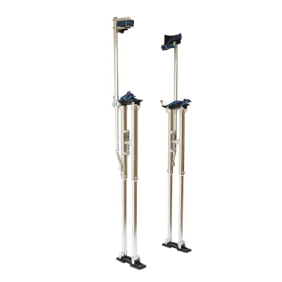 Stampelle professionali da pittore in alluminio, regolabili da 123 a 163 cm. - immagine 3