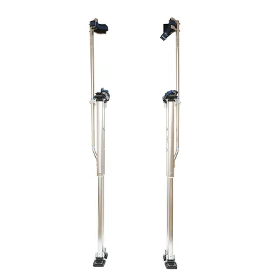 Stampelle professionali da pittore in alluminio, regolabili da 123 a 163 cm. - immagine 2