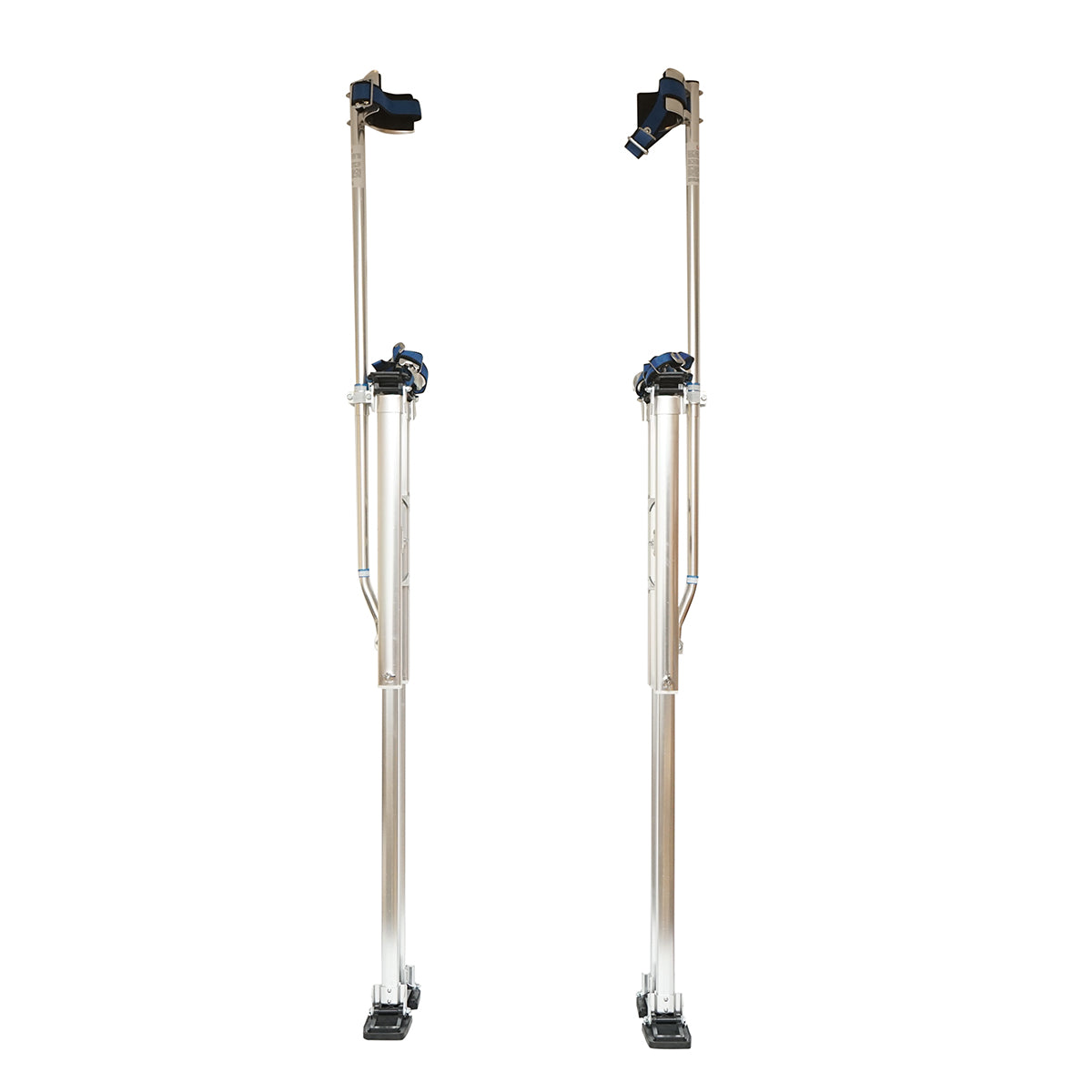 Stampelle professionali da pittore in alluminio, regolabili da 123 a 163 cm. - immagine 2