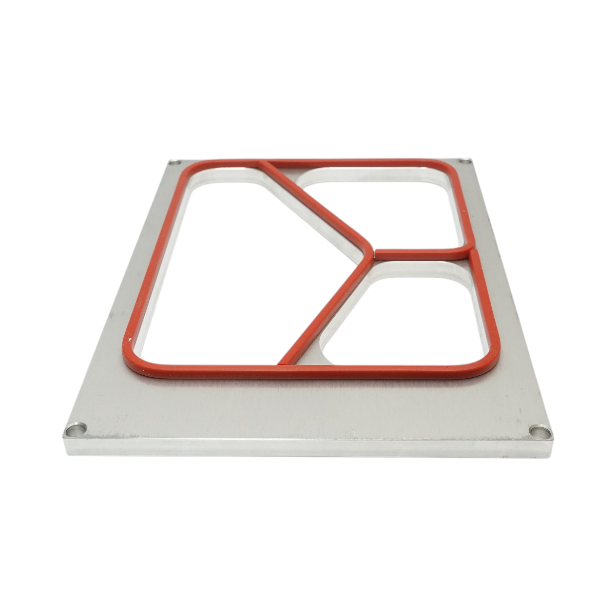 Stampo 270x200 mm per macchina Termosigillatrice vaschette con 3 scomparti e dimensione 225x175 mm - immagine 2