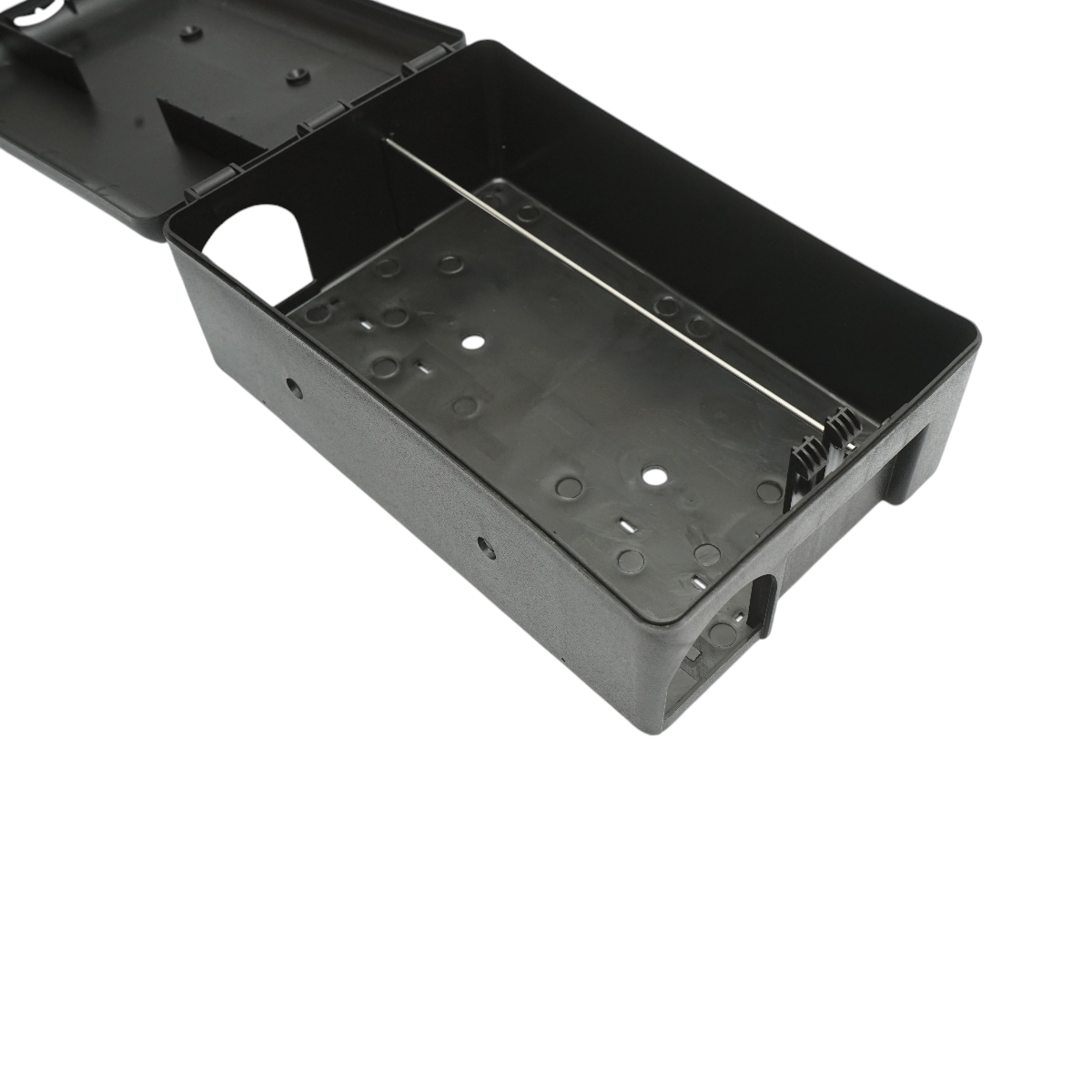 Stazione di avvelenamento per roditori in plastica, dimensioni 26,5x17,5x11 cm. - immagine 4