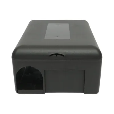Stazione di avvelenamento per roditori in plastica, dimensioni 26,5x17,5x11 cm. - immagine 5