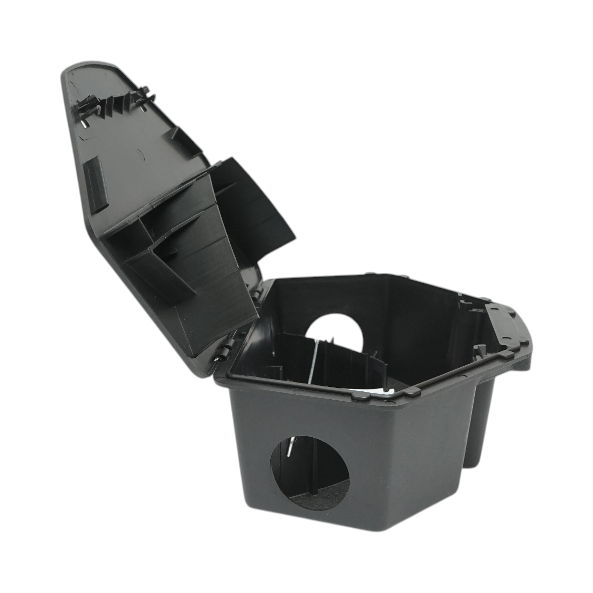 Stazione di avvelenamento per roditori in plastica, dimensioni 34x23x11 cm - immagine 3