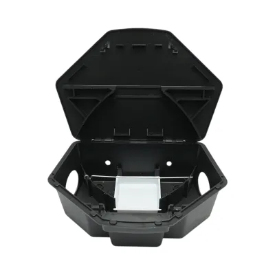 Stazione di avvelenamento per roditori in plastica, dimensioni 34x23x11 cm - immagine 2
