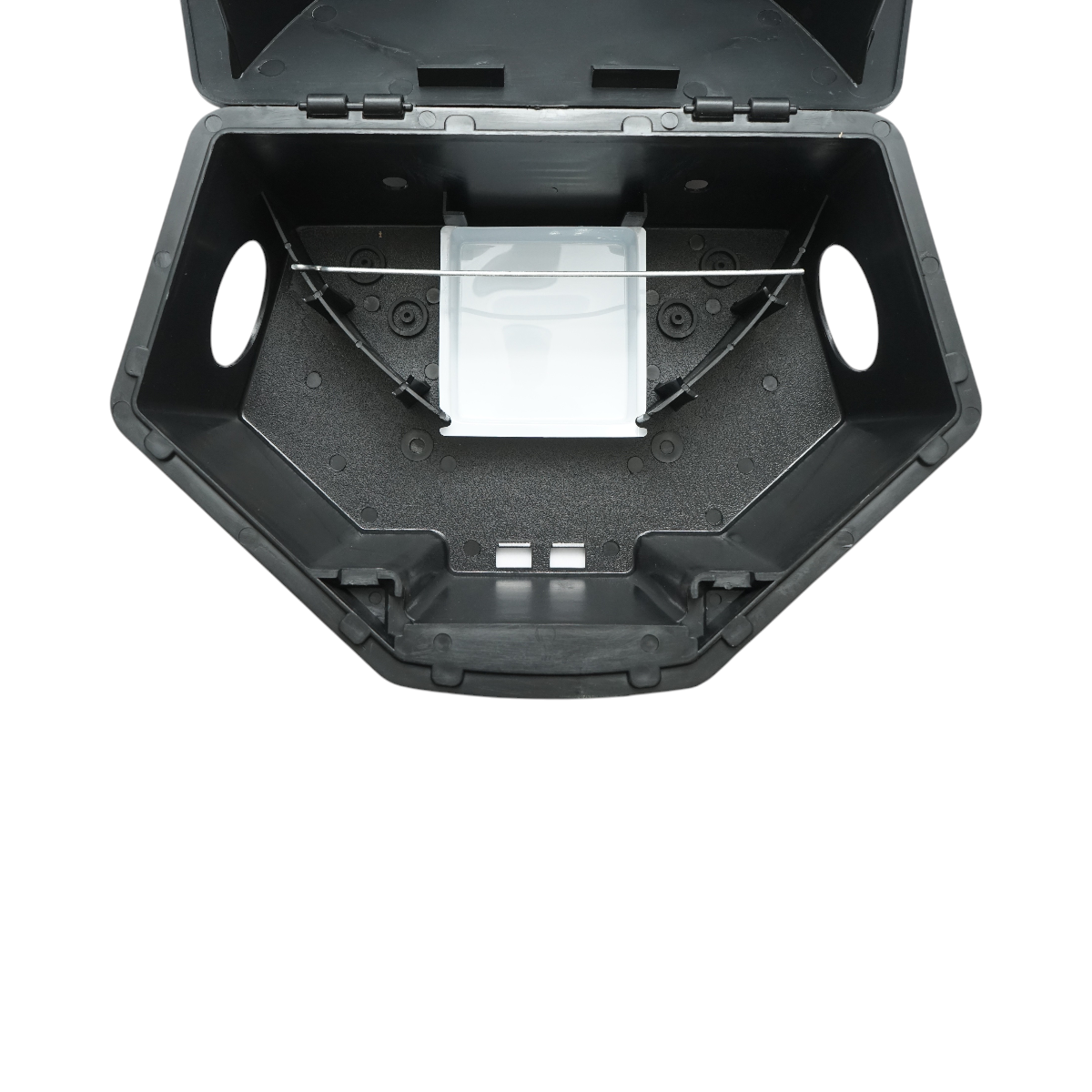 Stazione di avvelenamento per roditori in plastica, dimensioni 34x23x11 cm - immagine 4