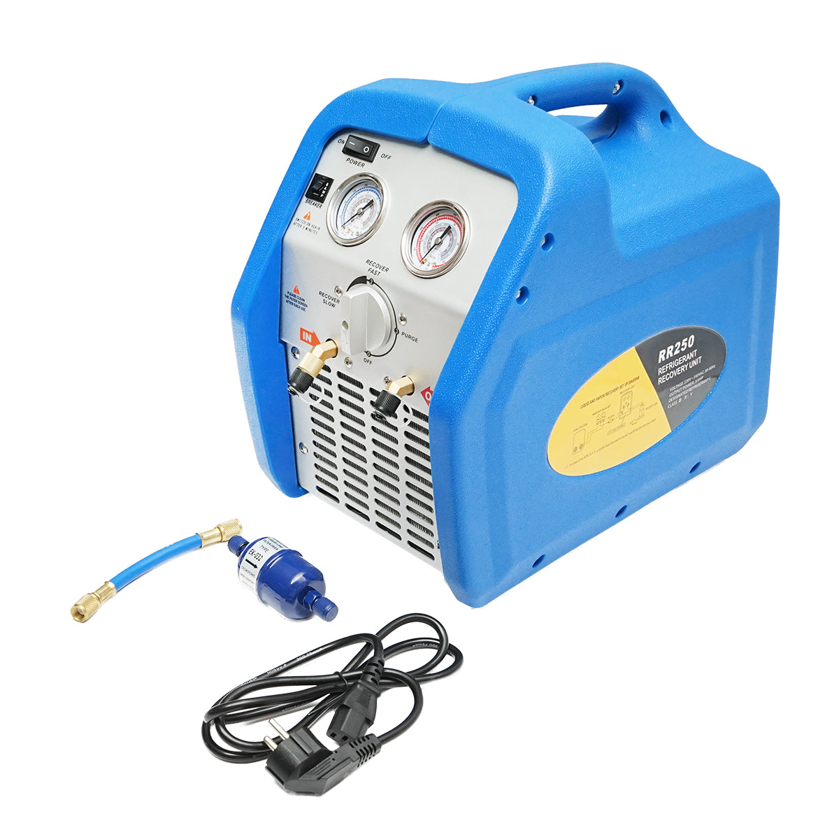 Stazione di recupero freon 3/4 HP, 220V per categoria III, IV, V