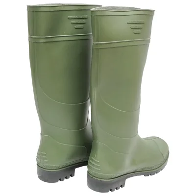 Stivali da lavoro in PVC verde, taglia 45, modello 001GB - immagine 4