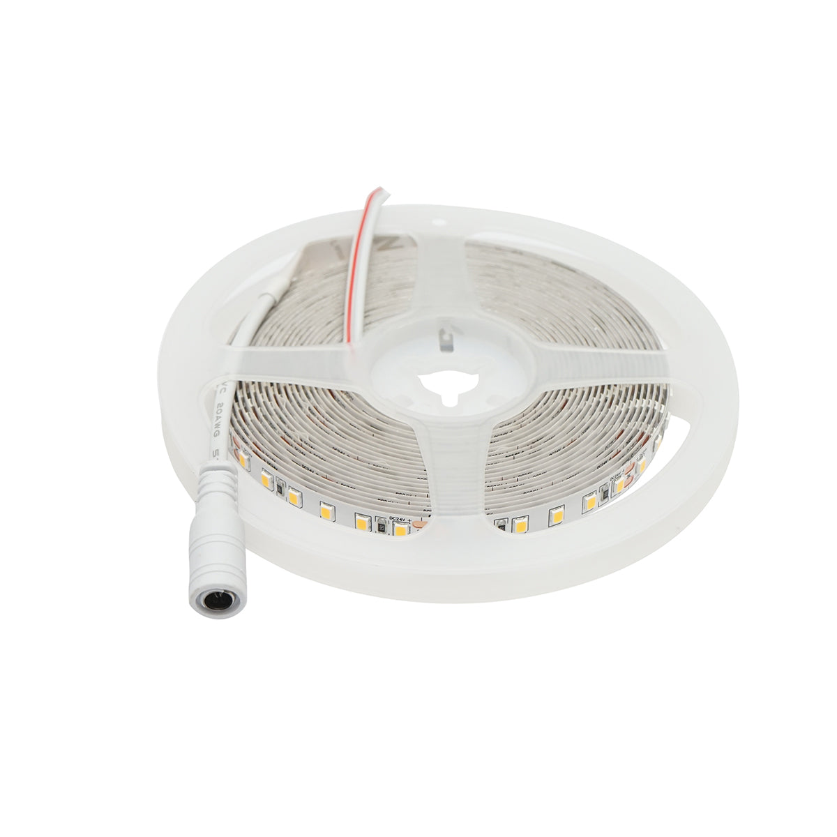 Striscia LED 2835 9,6W/m 3000K, 12-220V rotolo 5m, 120 LED/m IP20 - immagine 3