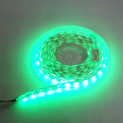 Striscia LED 5050 12W/m RGBW, 12-220V rotolo 5m, 60 LED/m IP20 - immagine 2