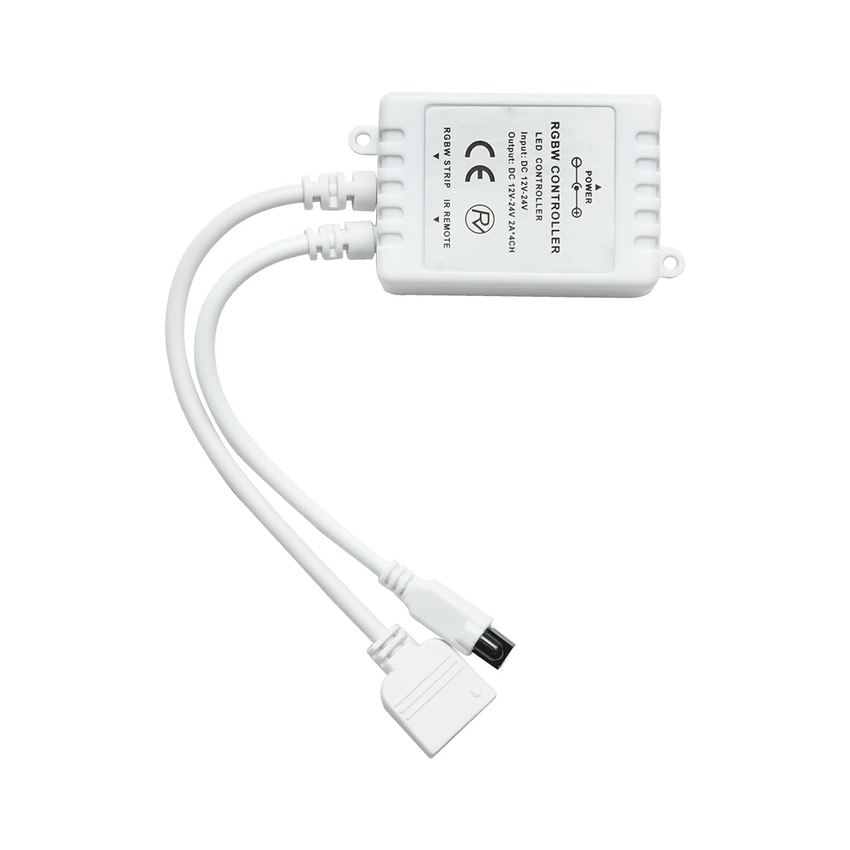 Striscia LED 5050 12W/m RGBW, 12-220V rotolo 5m, 60 LED/m IP20 - immagine 6