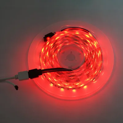 Striscia LED 5050 14,4W/m RGB, 12-220V rotolo 3m, 60 LED/m IP20 - immagine 2