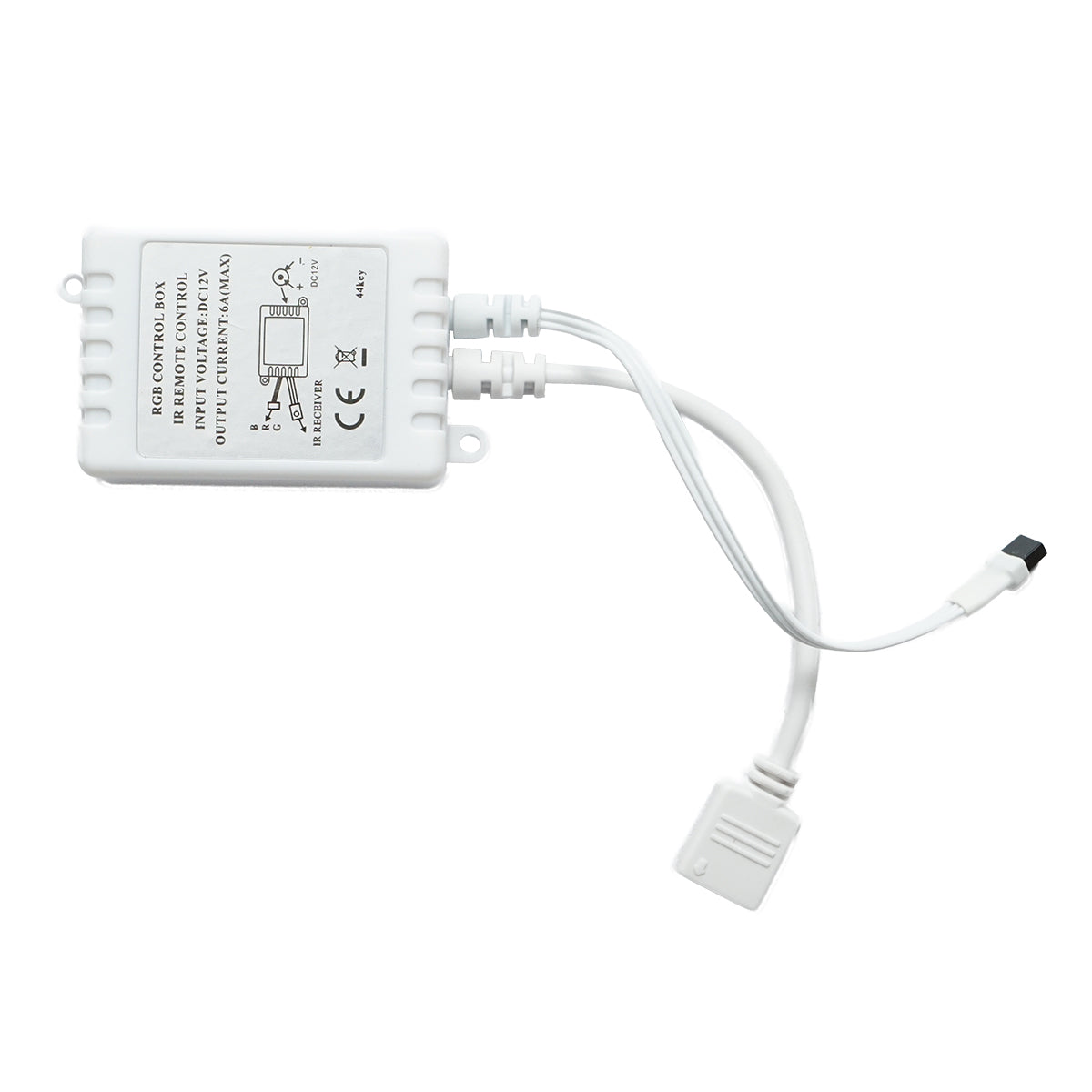 Striscia LED 5050 14,4W/m RGB, 12-220V rotolo 3m, 60 LED/m IP20 - immagine 6