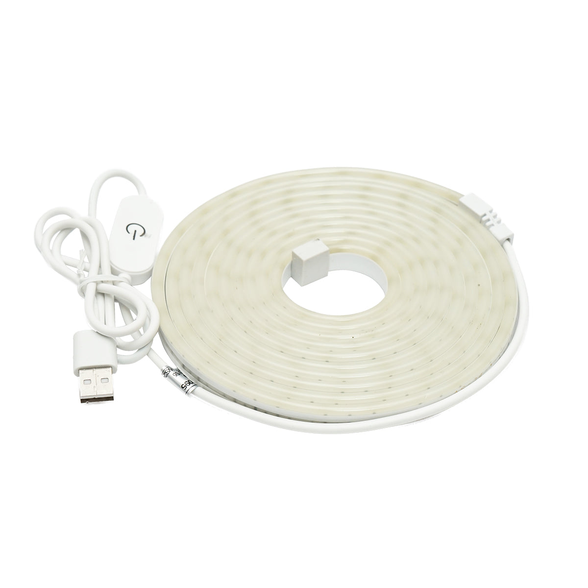 Striscia LED 6500K, 5V, USB, 3m IP65