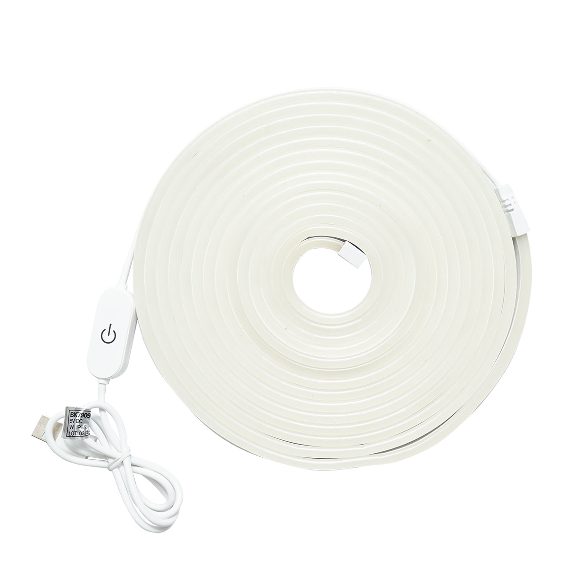 Striscia LED 6500K, 5V, USB, 5m IP65 - immagine 3