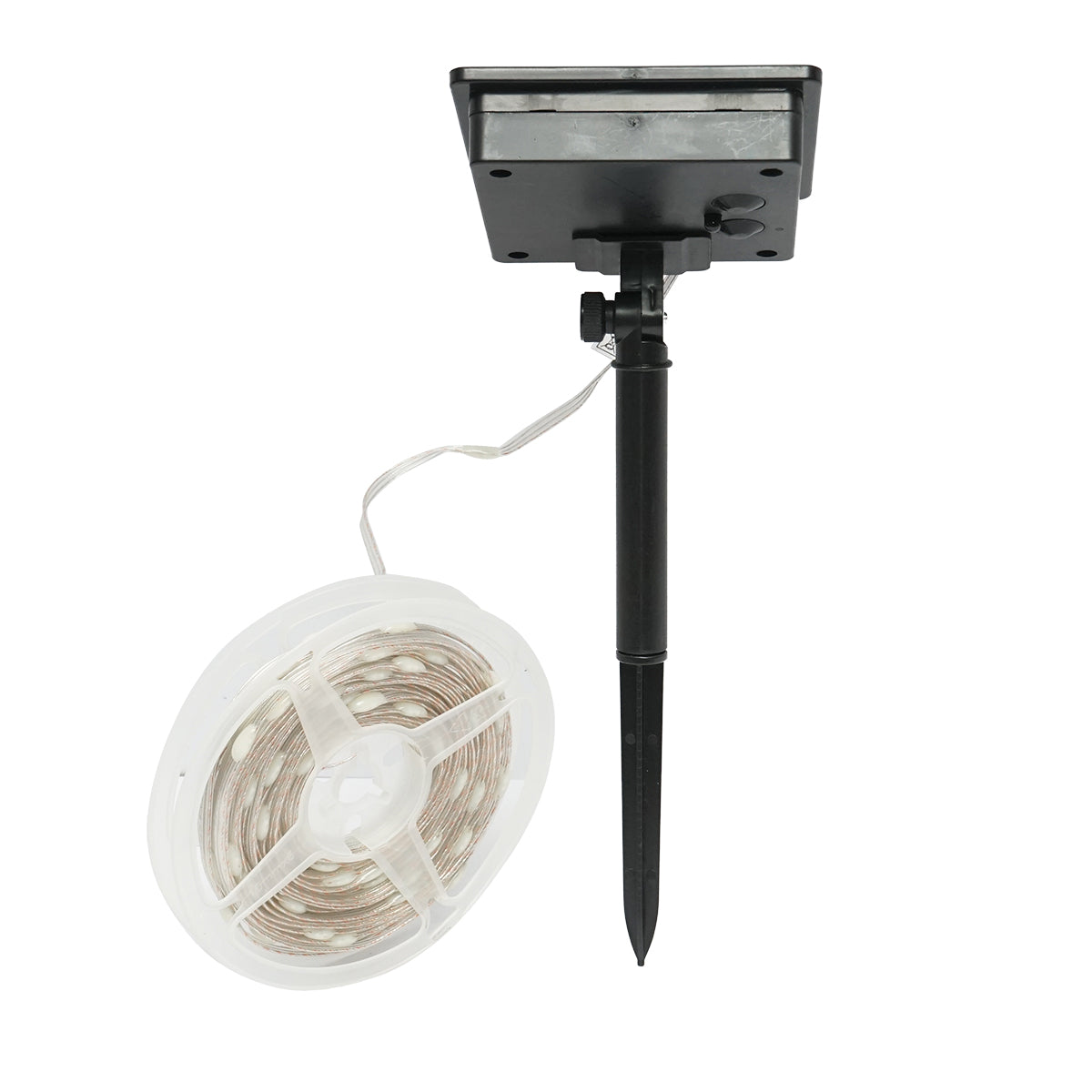 Striscia LED con pannello solare 5V, 10m, telecomando RGB+IC IP65 - immagine 4