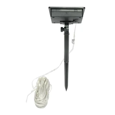 Striscia LED con pannello solare 5V, 10m, telecomando RGB+IC IP65 - immagine 3