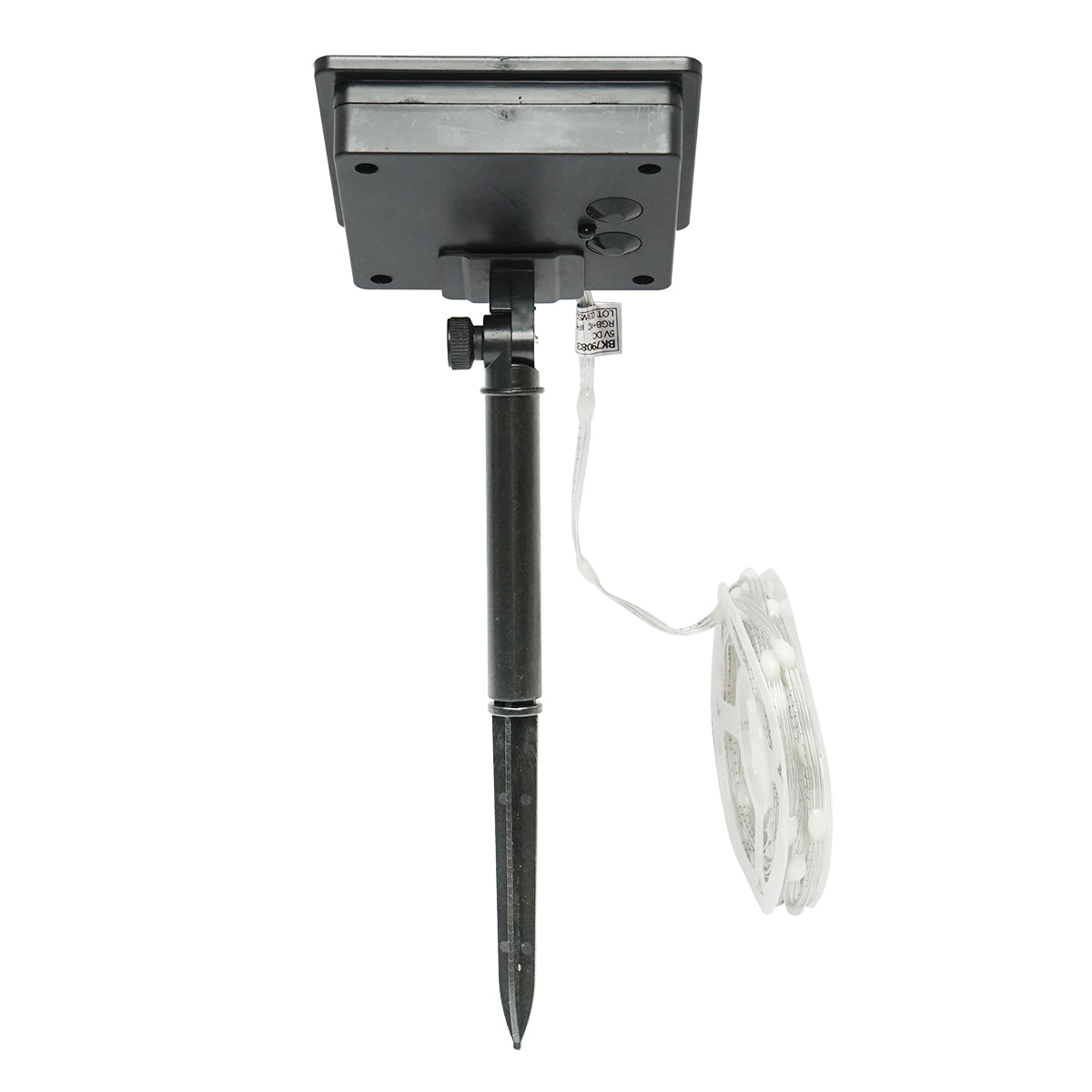 Striscia LED con pannello solare 5V, 5m, telecomando RGB+IC IP65 - immagine 4