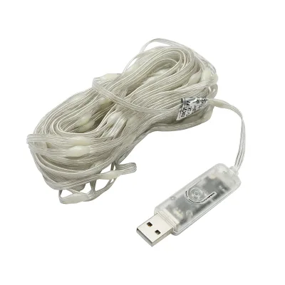 Striscia LED intelligente 2W/m 5V con telecomando, controllo musicale, bluetooth, applicazione USB, 10m RGB+IC IP68 - immagine 4