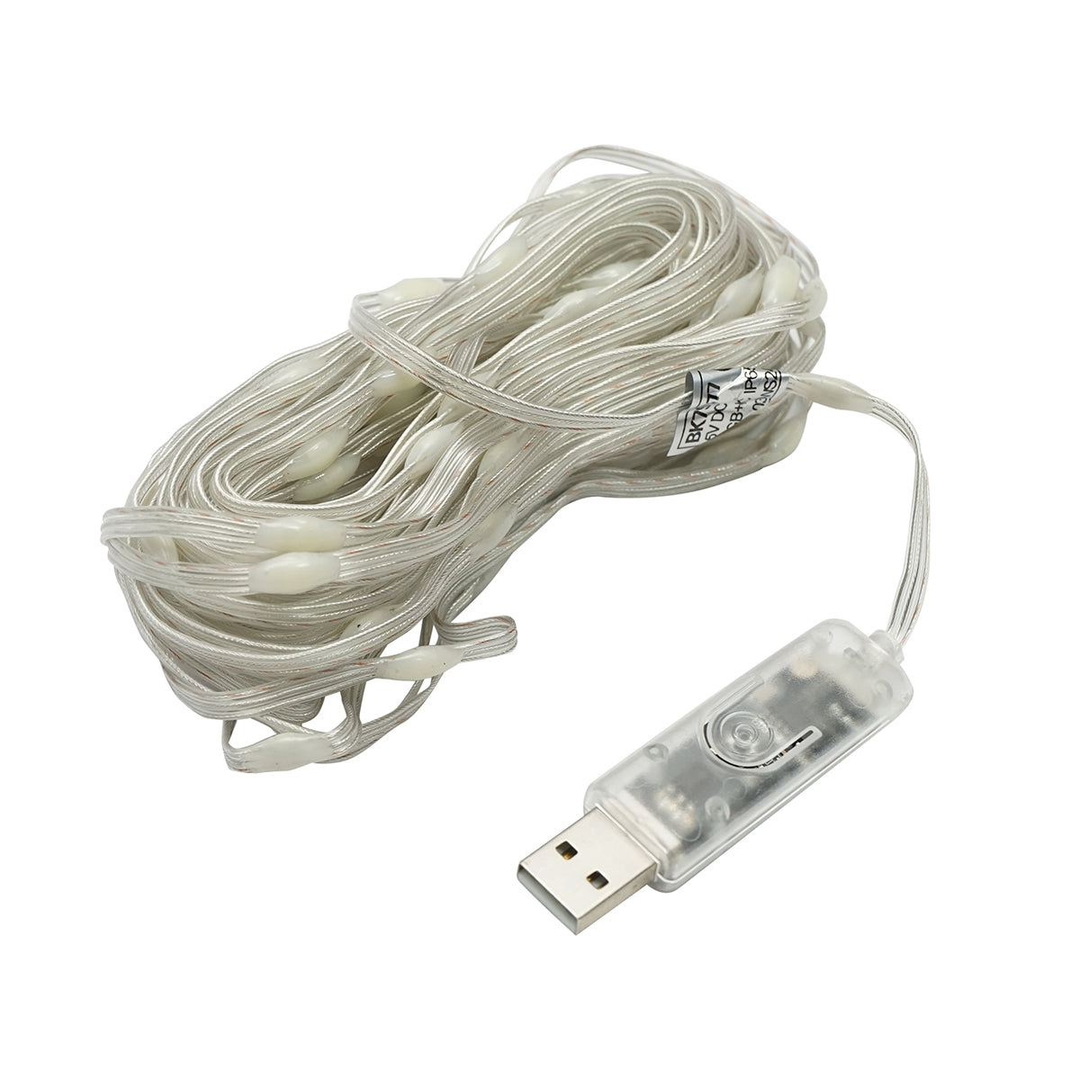 Striscia LED intelligente 2W/m 5V con telecomando, controllo musicale, bluetooth, applicazione USB, 10m RGB+IC IP68 - immagine 4