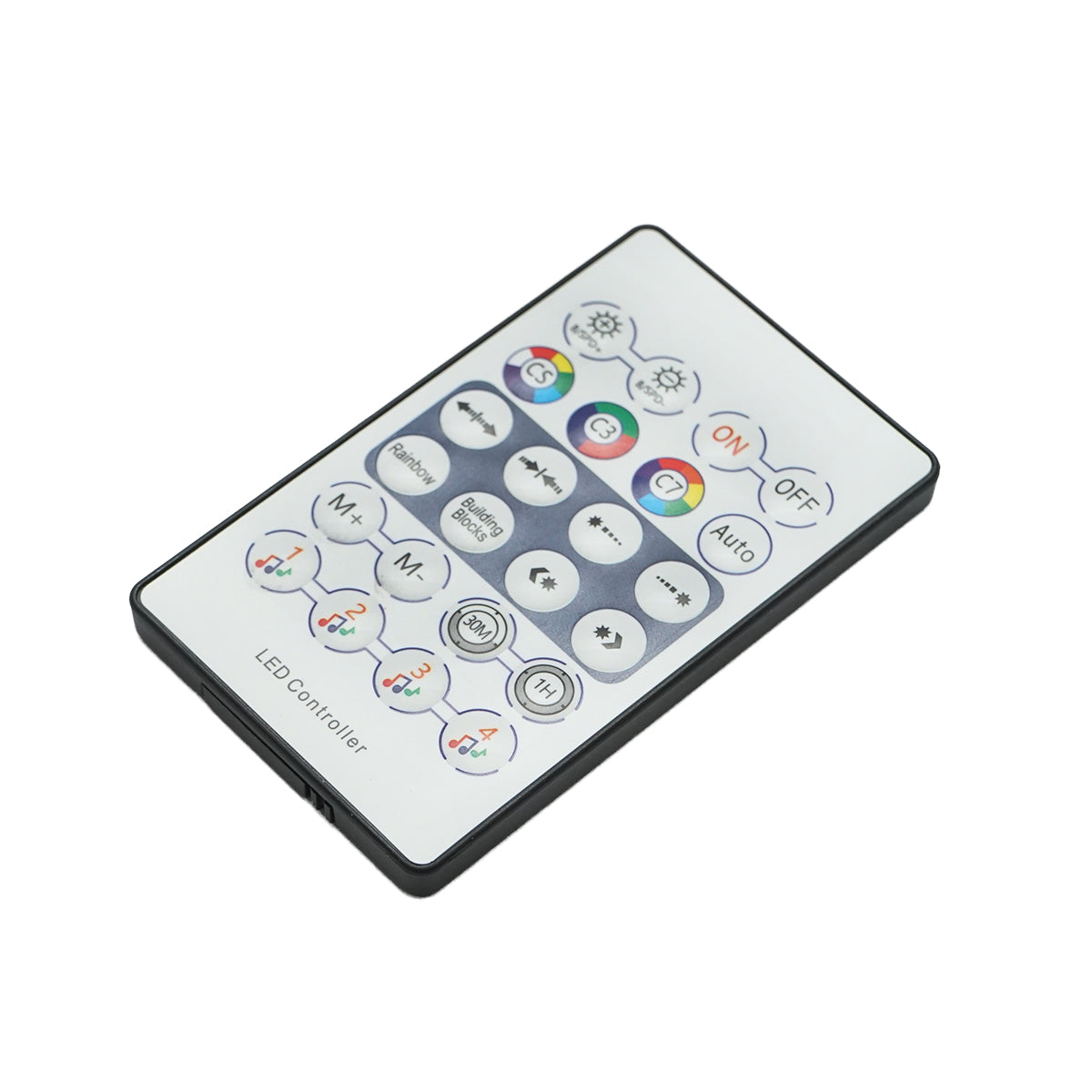 Striscia LED intelligente 2W/m 5V con telecomando, controllo musicale, bluetooth, applicazione USB, 10m RGB+IC IP68 - immagine 5