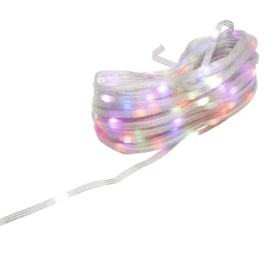 Striscia LED intelligente 2W/m 5V con telecomando, controllo musicale, bluetooth, applicazione USB, 15m RGB+IC IP68 - immagine 3