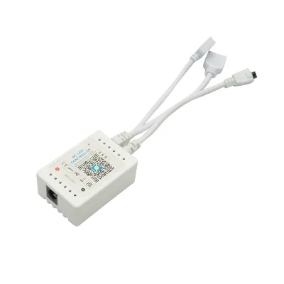 Striscia LED intelligente 2x15m, 24V con telecomando, controllo vocale, bluetooth, applicazione USB, 30m RGB IP20 - immagine 6