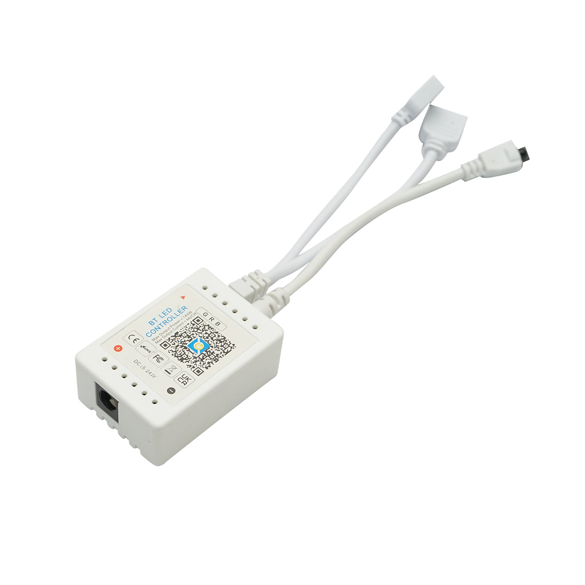 Striscia LED intelligente 2x15m, 24V con telecomando, controllo vocale, bluetooth, applicazione USB, 30m RGB IP20 - immagine 6